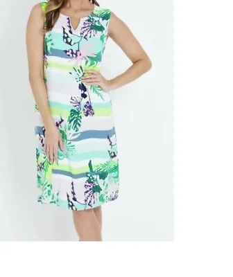 $5 • Buy Nwt Rrp $130 W. Lane Plus Size 20 Summer Dress, Zip Up Side
