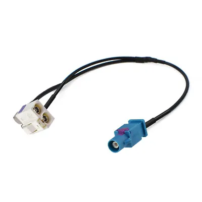 Antennas Adapter FAKRA Double Female To Connector Radio For VW Audi Seat Skoda • $12.25