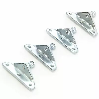 4 Ball Stud Brackets 10mm Fits Gas Prop Strut Spring Lift Coated Steel 10MM • $15.66