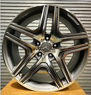 22  Ml63 Amg Style Gunmetal Wheels Rims Fits Mercedes Benz M Ml Gl Class 4matic • $860