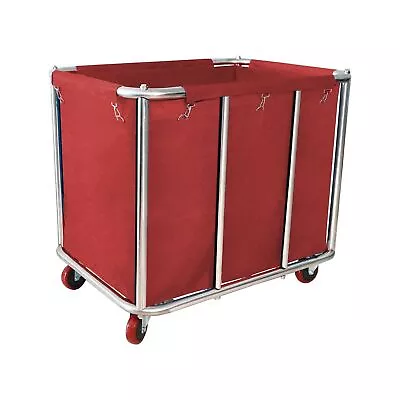 Graywlof Commercial Laundry Cart With Wheels11.5 Bushel Large Laundry CartH... • $206.70