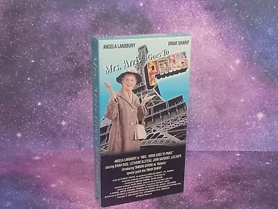 Mrs. Arris Goes To Paris VHS Tape (TV Movie 1992) Angela Lansbury FREE SHIPPING • $24