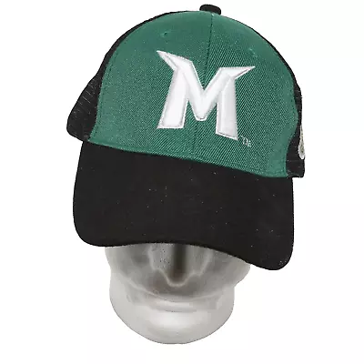 Madison Mallards Minor League Baseball Snapback Logo Trucker Hat Green Black • $9.88