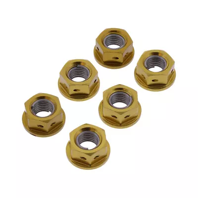 Set Of 6 Crown Dice Jmp M10x1.25mm For Kawasaki 650 Z650 2017-2018 • £31.45