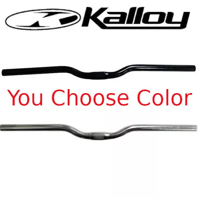 Kalloy MTB153-AL Bike Alloy Handlebar 25.4 X 620mm 30mm Rise 6-d Silver Or Black • $16.75