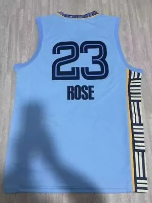 2 Colors Memphis Rose Basketball Jersey #23 Derrick Basketball Jersey Stitched • $22.99