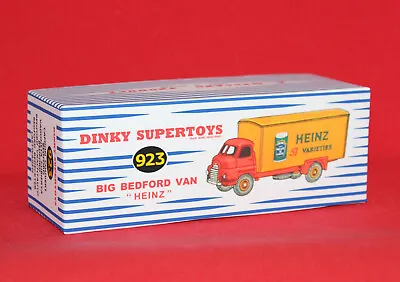 £8.50 • Buy DINKY TOYS *High Quality* Reproduction Box - 923 Big Bedford Van 'Heinz Beans'