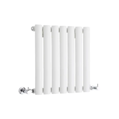 £69 • Buy Milano Aruba White Horizontal Designer Radiator 400mm X 413mm T1