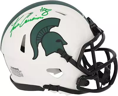 Kirk Cousins Michigan State Spartans Signed Lunar Eclipse Mini Helmet-Green • $183.99