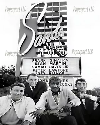 Rat Pack Sands Casino Vintage Las Vegas Nevada 8x10 Photo • $7.99