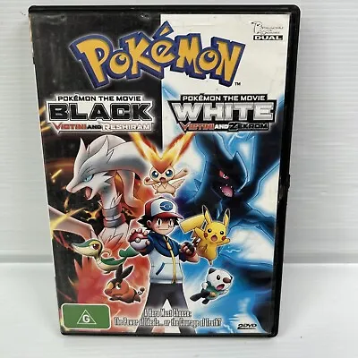 Pokemon Black & White Movie Set - 2 Movies DVD R4 • $6.95