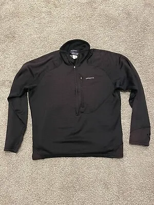 Morgan Stanley Patagonia Half Zip Made In USA Black Jacket Men’s Small Custom • $80