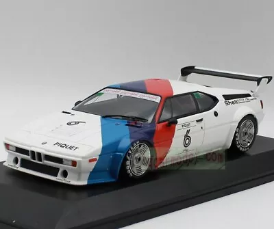 1/18 Scale Minichamps BMW M1 #6 Procar Nelson Piquet Team RACING Diecast • $74.59