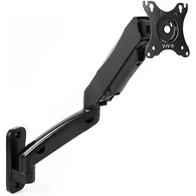 VIVO Pneumatic Spring Articulating Extended Arm 17  To 27  Monitor Wall Mount • $39.99