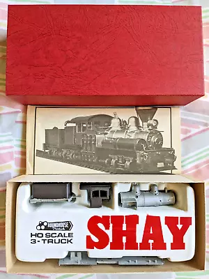 **nib! Roundhouse Mdc  Lima 3-truck Shay  Ho Steam Loco Kit  Sealed Bags  **nib! • $245