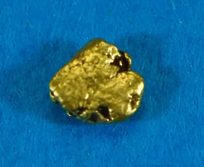 Alaskan-Yukon BC Gold Rush Natural Gold Nugget 0.06 Grams Genuine • $9.56