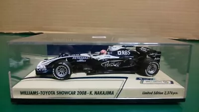 Minichamps 1/43 Williams Toyota 2008 Test Kazuki Nakajima Limited To 2448 • $58.56