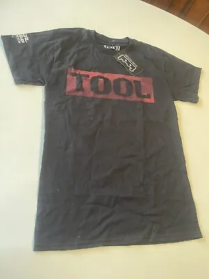 TOOL Solid Black Tour T-Shirt Los Angeles CA Band Size S 3 Faces • $35