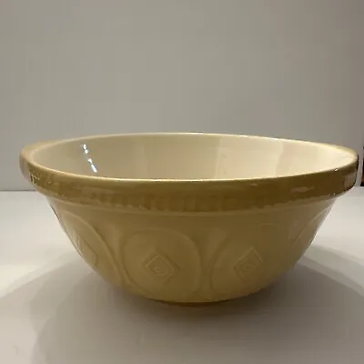 T.G. Green Pottery Mixing Bowl Tilt Stand Made In England Yellow • $39.99