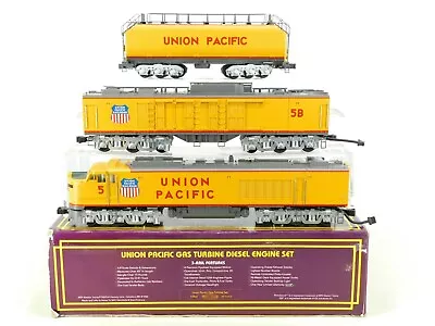 O Gauge 3-Rail MTH MT-2124LP UP Union Pacific Gas Turbine Loco Set NEEDS BATTERY • $499.95