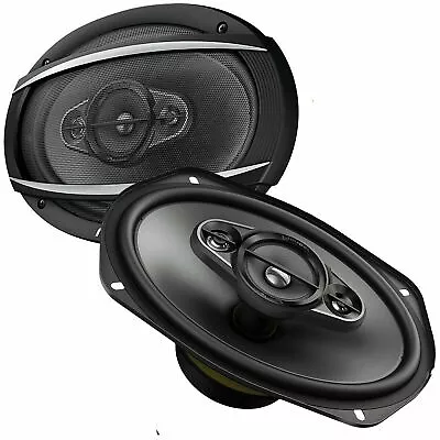 Pioneer TS-A6977S 6  X 9  650 Watts 4 Ohms 4-Way Car Audio Coaxial Speakers • $64.95