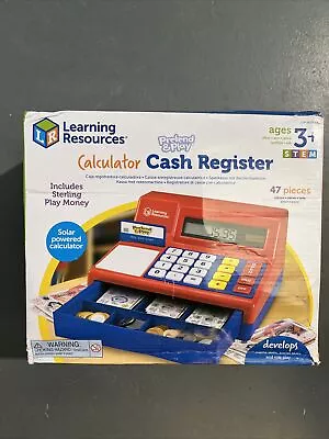 Learning Resources Calculator Cash Register Till Toy - NEW WITH DAMAGED BOX • £20