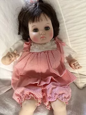 14  Puddin' 1975 Baby Doll Original Pink Gingham Dress Alexander • $28.04