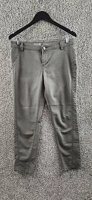 Mossimo Ankle Denim Leggings Green Slim Pants Juniors Size 13 • $16.99