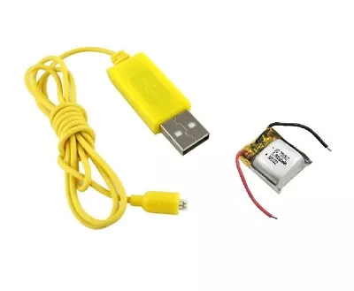 £9.49 • Buy Lipo Battery And USB Charger Lead For Syma S026G Chinook RC Helicopter - UK