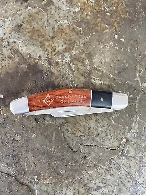 Masonic Grand Lodge Of Hawaii Pocket Knife • $19