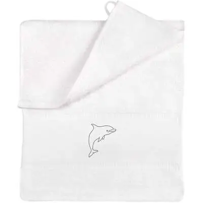 £8.99 • Buy 'Dolphin' Flannel / Guest Towel (TL00015225)