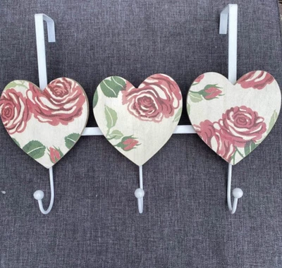 £16.99 • Buy Emma Bridgewater Themed Handmade Decoupaged Over Door Hangers Scattered Rose