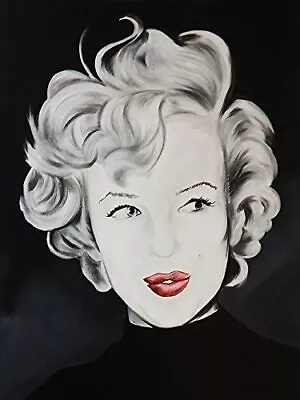 Kissy Face Marilyn Monroe By Ed Capeau 18x12 Art Print Poster Marilyn Red Lips • $16