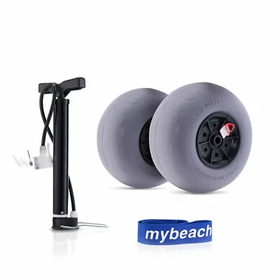 $150 • Buy Mybeachcart.com® 13 Inch Balloon Tire Kit For Beach Cart Trolley