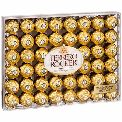 Ferrero Rocher Fine Hazelnut Chocolates Gift Box 48 Pcs 600 Gms • $39.99