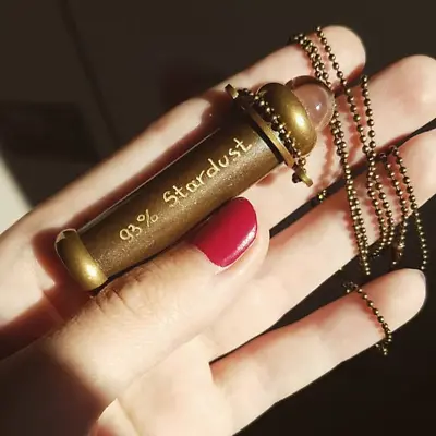 Mini Kaleidoscope Brass Finish Key Chain Traveler Accessory Idea Pendant Gift • $37.80