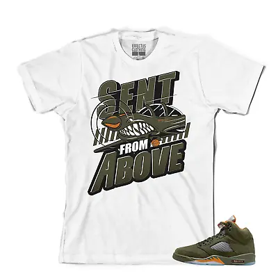 Tee To Match Air Jordan Retro 5 Olive. Above Tee • $24