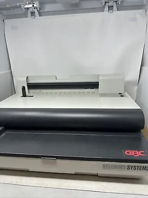GBC VeloBind System Two Binding Machine Electric Punch And Bind W/ Extras • $1150