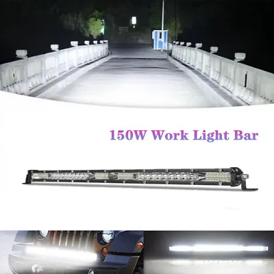 19inch LED Work Light Bar Flood Spot Lights Car SUV Refit Driving Lamp Spotlight • $37.70