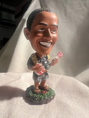 Barack Obama “playing His Guitar” Mini Bobblehead • $18