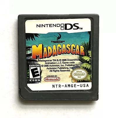 Madagascar (Nintendo DS) Cartridge Only - Tested • $5.49