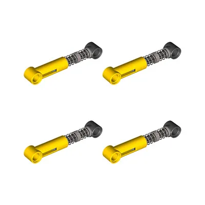 Lego Technic Bricks 4x Bright Yellow Shock Absorbers Suspension 76537 Parts NEW • $14.95