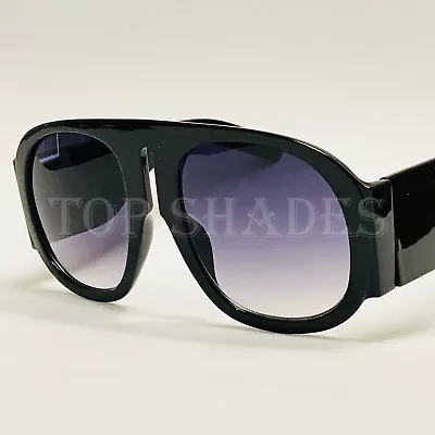 Round Thick Frame Jag Large Fashion Designer Women Men NEW Style Sunglasses • $12.98