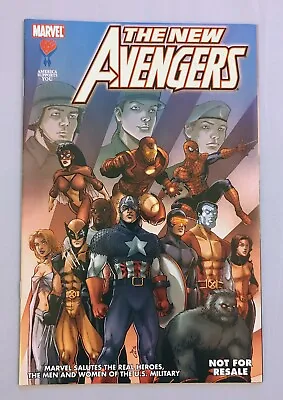 Aafes New Avengers Marvel Salutes The Real Heroes Military Comic Vf-nm 2006 • $7