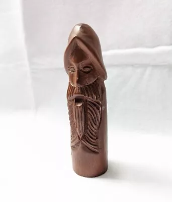 Vintage Phallic Carved Greenman Unique Fertility Folk Art Figurine Pagan Statue • £20