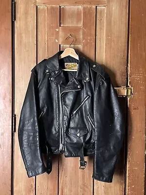 Schott Perfecto Leather Jacket • $300