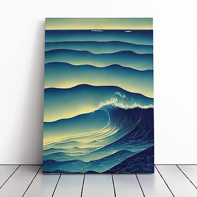 Sea View Abstract Vol.3 Canvas Wall Art Print Framed Picture Decor Living Room • $31.05