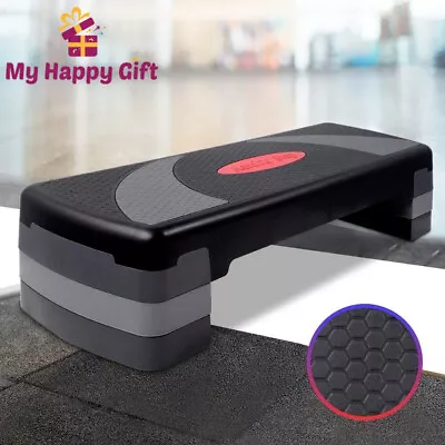 Everfit Aerobic Step Exercise Stepper Steps Home Gym Fitness Block Riser Bench • $44.44