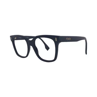 Fendi FE50054I Shiny Black Eyeglasses Frames 52mm 19mm 145mm - 001 • $55