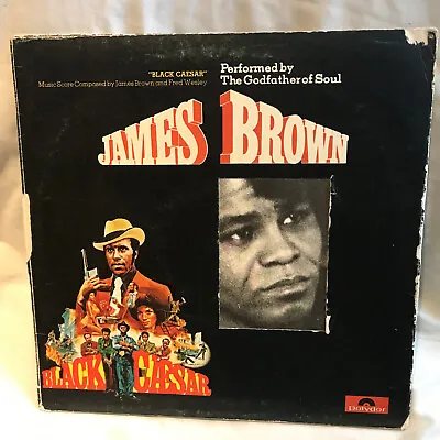 £49.99 • Buy James Brown 'Black Caesar' Record Vinyl 12  LP Album UK 1973 2490 117 Soundtrack